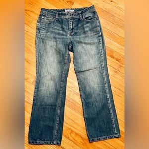 TOMMY HILFIGER - Women's Denim JEANS Sz 10 100%Cotton - Dark BLUE